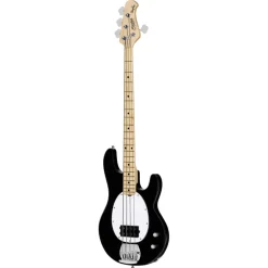 Sterling by Music Man Ray2 StingRay Bass - Black with Maple Neck