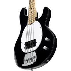 Sterling by Music Man Ray2 StingRay Bass - Black with Maple Neck