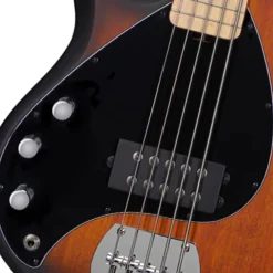 Sterling Ray 5 Left Hand - Vintage Sunburst - Maple Neck