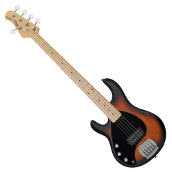 Sterling Ray 5 Left Hand - Vintage Sunburst - Maple Neck
