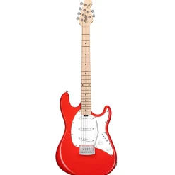 Sterling Sub Cutlass SSS - Fiesta Red- Maple Neck