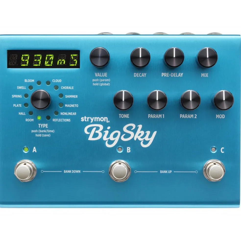 Strymon - BigSky Multidimensional Reverb Effect Pedal