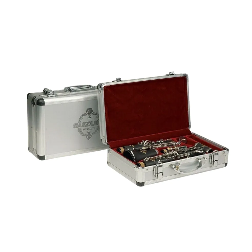 Suzuki - MCC-1 Masterclass Clarinet Entry/Intermediate Level Bb with case - Black