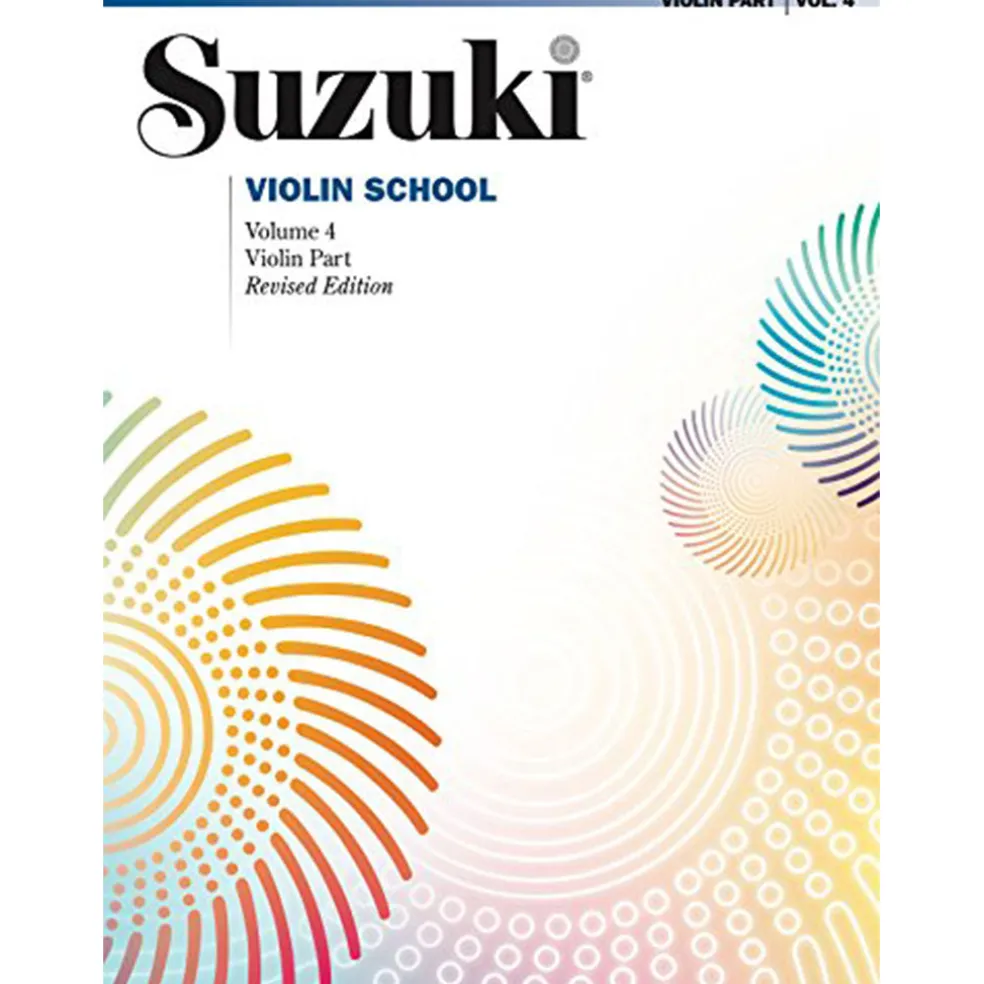 Suzuki Violin School Book 4 Violin Part New Edition 2008