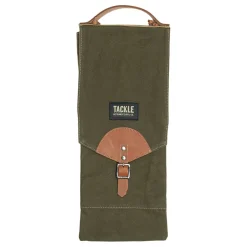 Tackle Compact Waxed Canvas Stick Bag - Forest Green