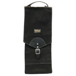Tackle Compact Waxed Canvas Stick Bag - Black