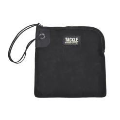 Tackle Zippered Accessory Bag - Black