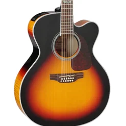 Takamine TGJ72CE12BSB 12-String Jumbo - Brown Sunburst