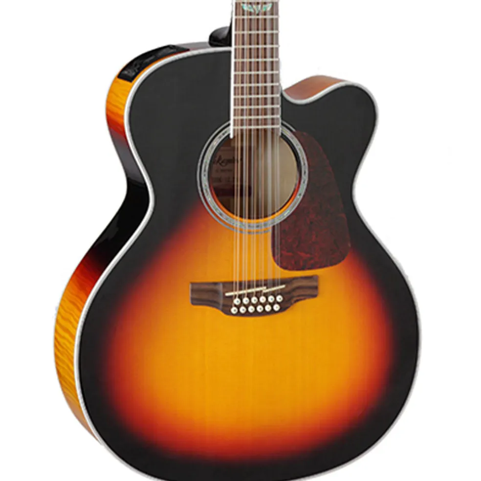 Takamine TGJ72CE12BSB 12-String Jumbo - Brown Sunburst