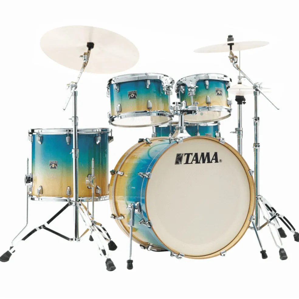 Tama CL52KRS Superstar Classic Maple 5-Piece Shell Kit - Caribbean Lacebark Pine Fade