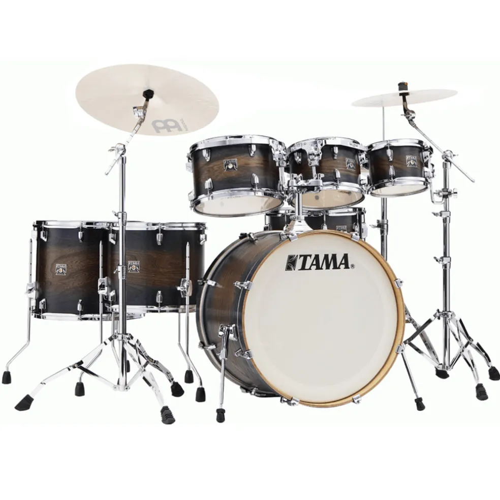 Tama CL72RS Superstar Classic Exotix 7-Piece Drum Kit with SM5W Hardware - Matte Autumn Elm Burst