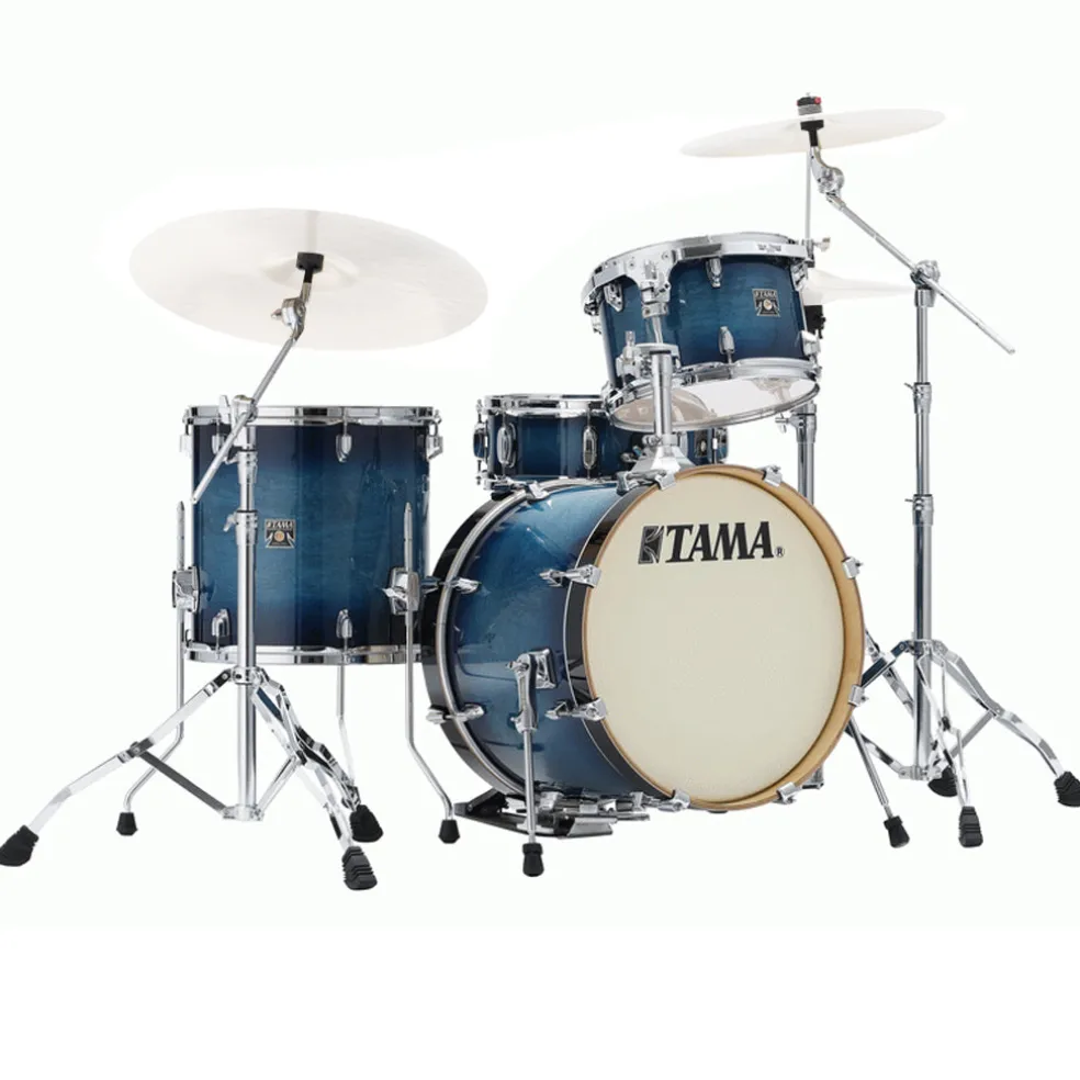 Tama CL48S Superstar Classic 4-Piece Shell Pack with 18" Bass Drum - Blue Lacquer Burst
