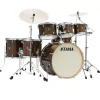 Tama CL72S Superstar Classic 7-Piece Shell Pack with 22" Bass Drum and SM5W Hardware - Gloss Java Lacebark Pine