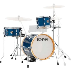 Tama Club-JAM Suitcase 3-Piece Complete Kit with 16" Bass Drum - Indigo Sparkle