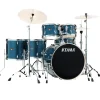 Tama Imperialstar 6-Piece Complete Kit with 22" Bass Drum - Hairline Blue