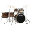 Tama Imperialstar 6-Piece Complete Kit with 22" Bass Drum - Coffee Teak Wrap