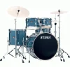 Tama IP52H6W Imperialstar 5-Piece Complete Kit with 22" Bass Drum - Hairline Blue