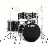 Tama IP52H6W Imperialstar 5-Piece Complete Kit with 22" Bass Drum - Hairline Black