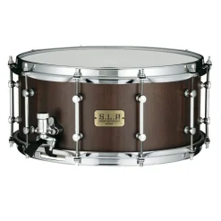 Tama LGW1465 S.L.P. G-Walnut 14"x6.5" Snare Drum - Matte Black Walnut