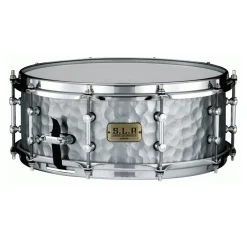 Tama LST1455H S.L.P. 14"x5.5" Snare Drum - Vintage Hammered Steel
