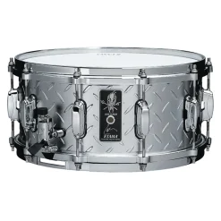 Tama LU1465N Lars Ulrich 14"x6.5" Snare Drum - Diamond Plate Steel