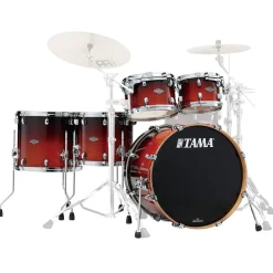 Tama MBS52RZS Starclassic Performer 5-Piece Shell Pack with 22" Bass Drum - Dark Cherry Fade