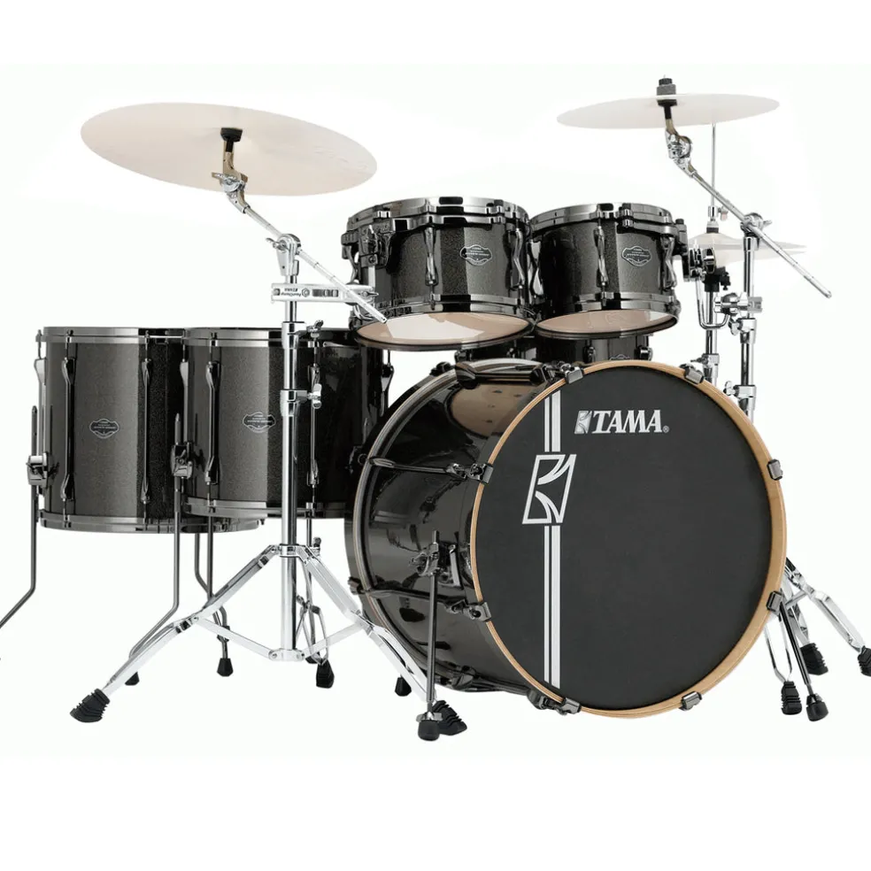 Tama MK62HZBNS Superstar Hyper Kit with HB5W Hardware Pack - Midnight Gold Sparkle