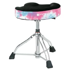 Tama 1st Chair Glide Rider Drum Throne - Fluorescent Pink Sky