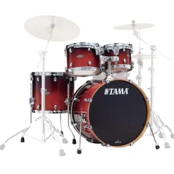 Tama Starclassic Performer 4-Piece Shell Pack with 22" Bass Drum - Dark Cherry Fade
