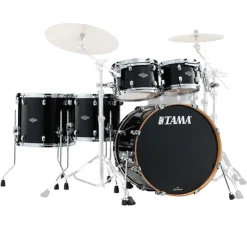Tama Starclassic Walnut/Birch 5-Piece Shell Pack with 22" Bass Drum - Piano Black (No Hardware Included)