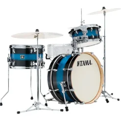 Tama Superstar Classic Neo-Mod 3-Piece Shell Pack with 22" Bass Drum and SM5W Hardware Pack Included - Mod Blue Duco