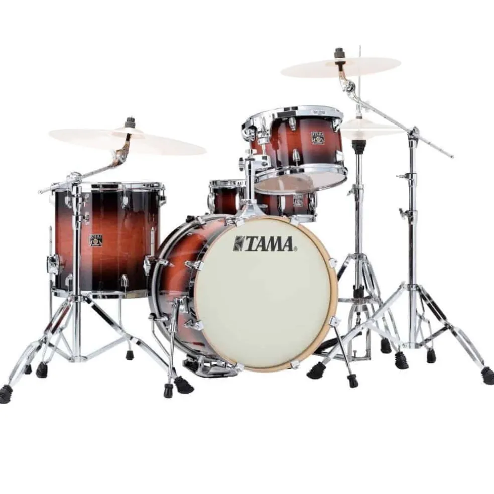 Tama Superstar Classic 4-Piece Shell Pack with 18" Bass Drum and SM5W Hardware Pack Included - Mahogany Burst