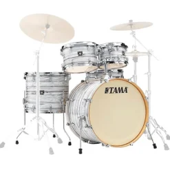 Tama Superstar Classic 5-Piece Shell Pack with 22" Bass Drum - Ice Ash Wrap