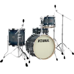 Tama Superstar Classic 4-Piece Shell Pack with 18" Bass Drum and SM5W Hardware Pack Included - Dark Indigo Burst