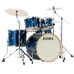 Tama Superstar Classic 5-Piece Shell Pack with 22" Bass Drum and SM5W Hardware Pack Included - Indigo Sparkle