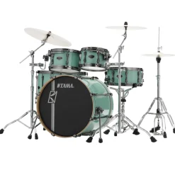 Tama Superstar Hyper-Drive Maple 5-Piece Shell Pack with 22" Bass Drum - Seafoam Green