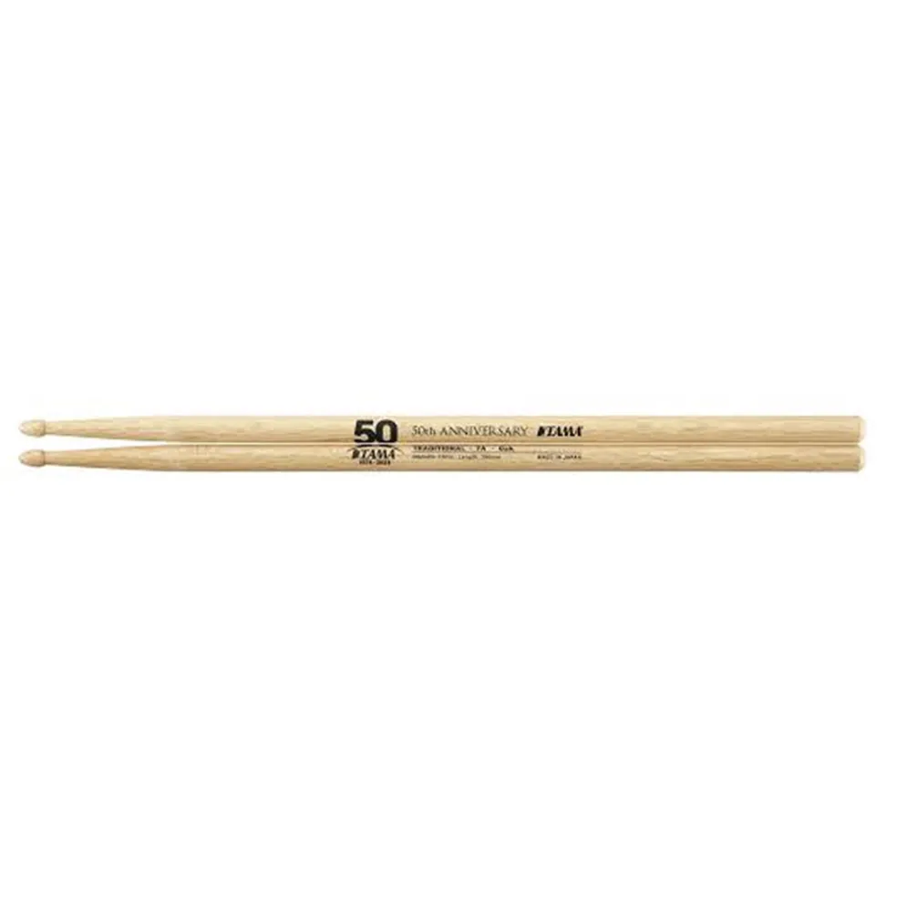 TAMA 50th Anniversary Limited Drumstick Oak 7A