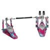 Tama 50th Anniversary Limited Iron Cobra Power Glide Twin Pedal - Marble Coral Swirl