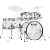 Tama 50th Anniversary Limited Starclassic Mirage 5-Piece Shell Pack with 22" Bass Drum - Crystal Ice