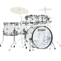 Tama 50th Anniversary Limited Starclassic Mirage 5-Piece Shell Pack with 22" Bass Drum - Crystal Ice
