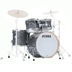 Tama WBR42S Starclassic Walnut/Birch 4-Piece Shell Pack with 22" Bass Drum - Charcoal Onyx (No Hardware Included)