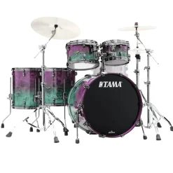 Tama WBS52RBMS Starclassic Walnut Birch Limited 5-Piece Shell Kit - Nebula Mappa Burl Fade