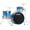 Tama WBS32RZS Starclassic Walnut/Birch 3-Piece Shell Pack with 22" Bass Drum - Molten Blue Ice Fade