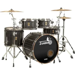 Tamburo Opera Series 22" 5-Piece Shell Pack - Flamed Black