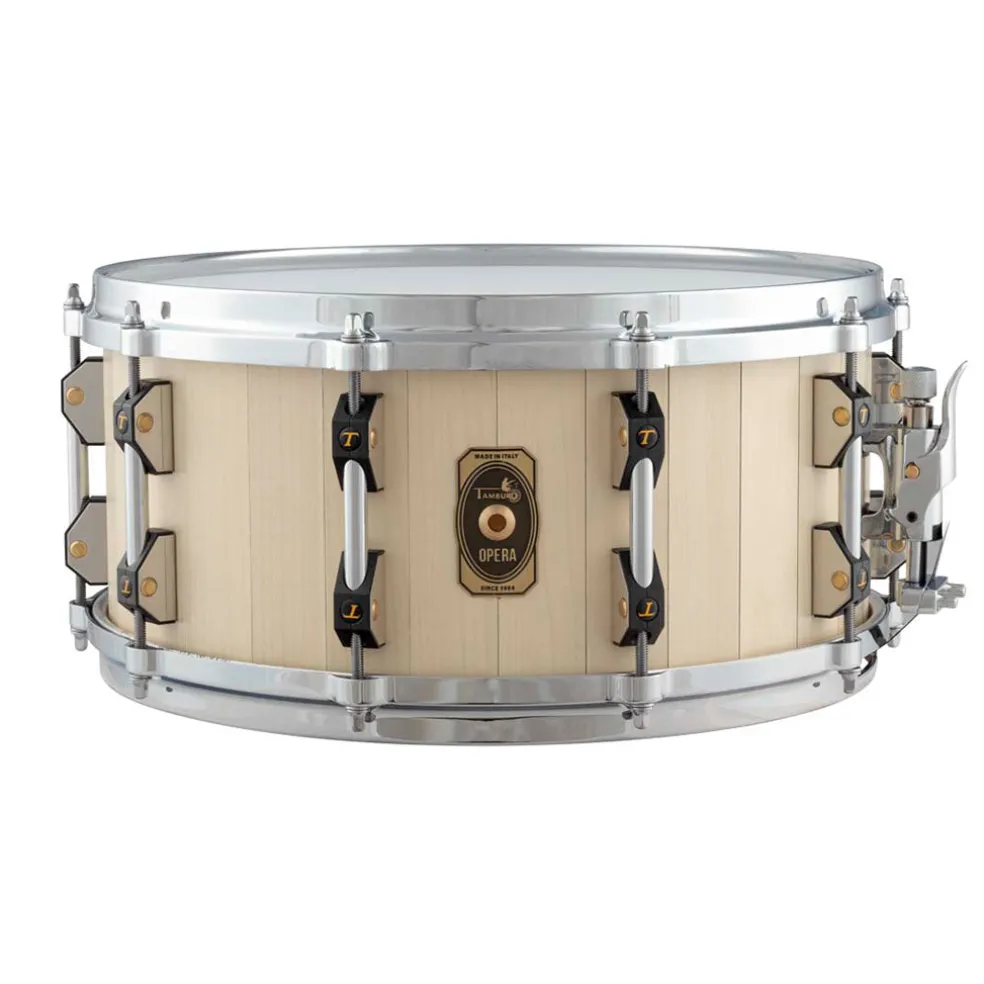 Tamburo Opera Series Snare 14"x6.5" Stave Shell - Maple