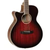 Tanglewood Winterleaf Superfolk C/E Left Handed - Antique Vintage Burst Gloss