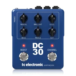 TC Electronic DC30 Dual-Channel Guitar Preamp Pedal
