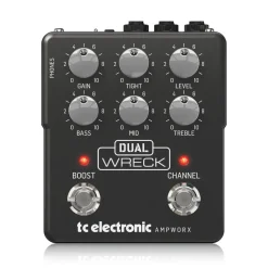 TC Electronic Dual Wreck Dual Channel Guitar Preamp Pedal