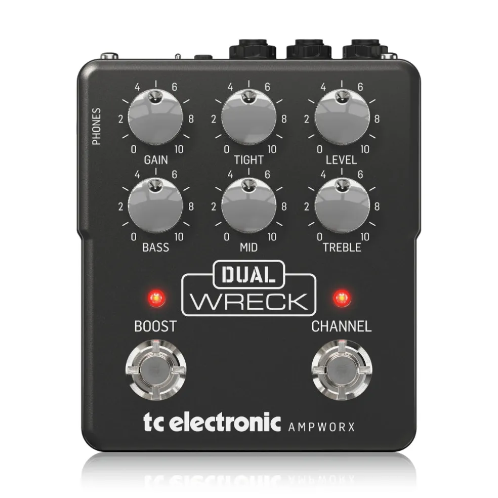 TC Electronic Dual Wreck Dual Channel Guitar Preamp Pedal