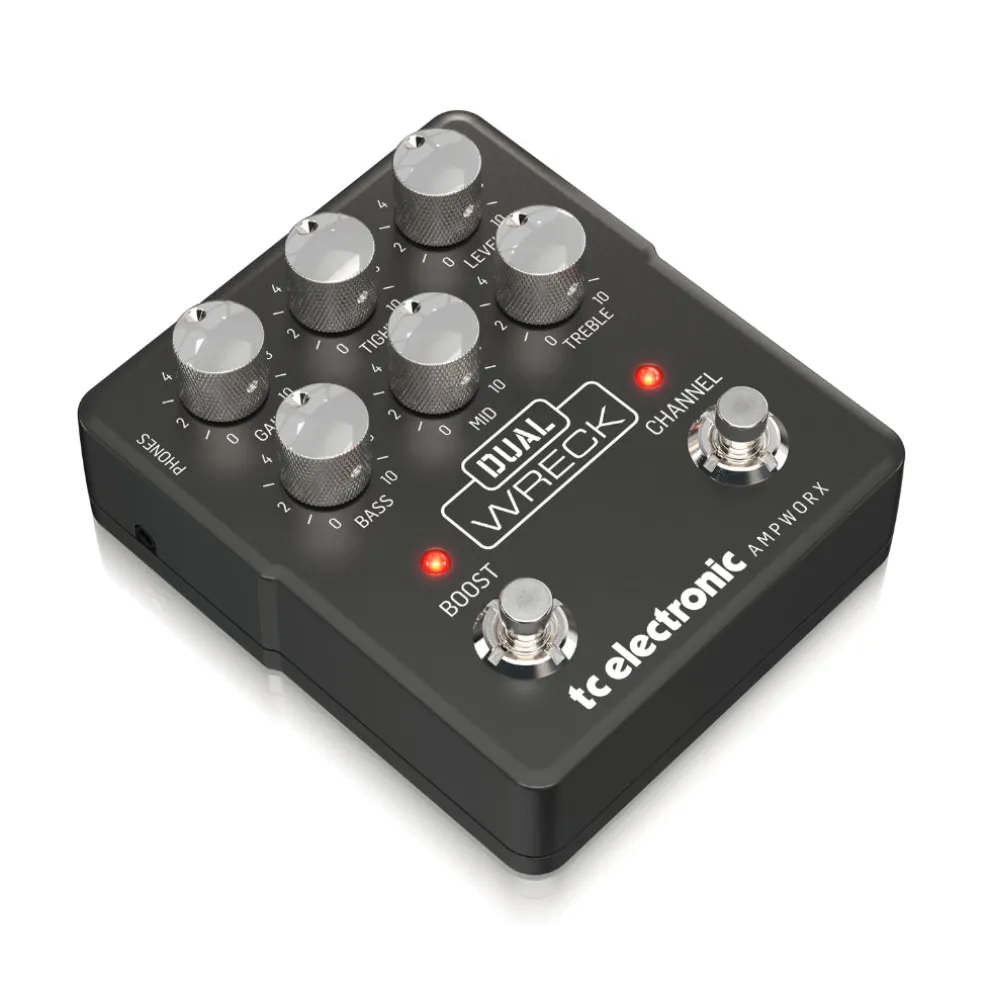 TC Electronic Dual Wreck Dual Channel Guitar Preamp Pedal